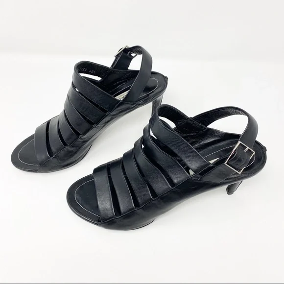 Balenciaga Caged Peep Toe Sandals - Picture 2 of 8